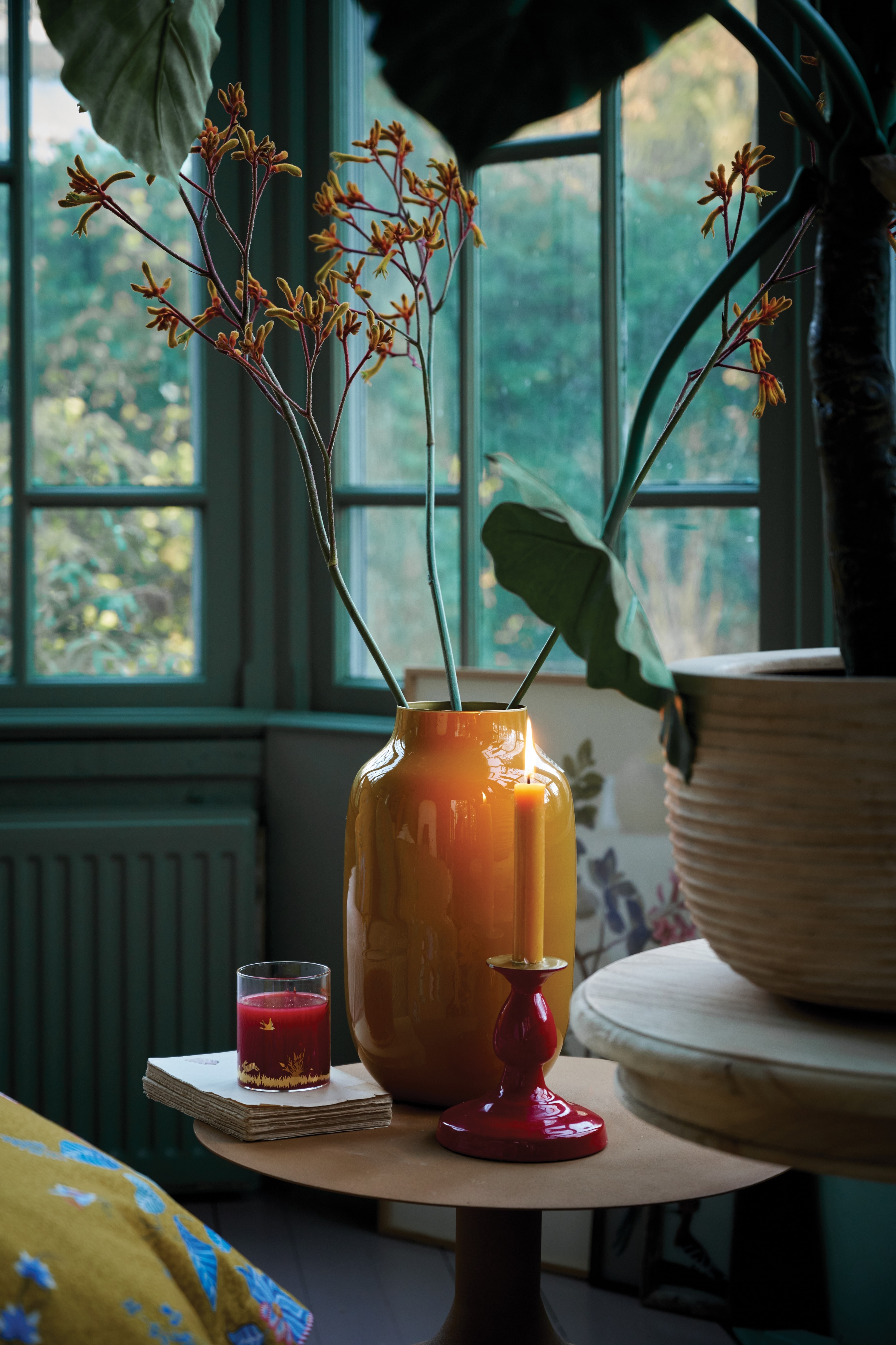 PIP Studio FW2022 Vase Oval Yellow Sfeer