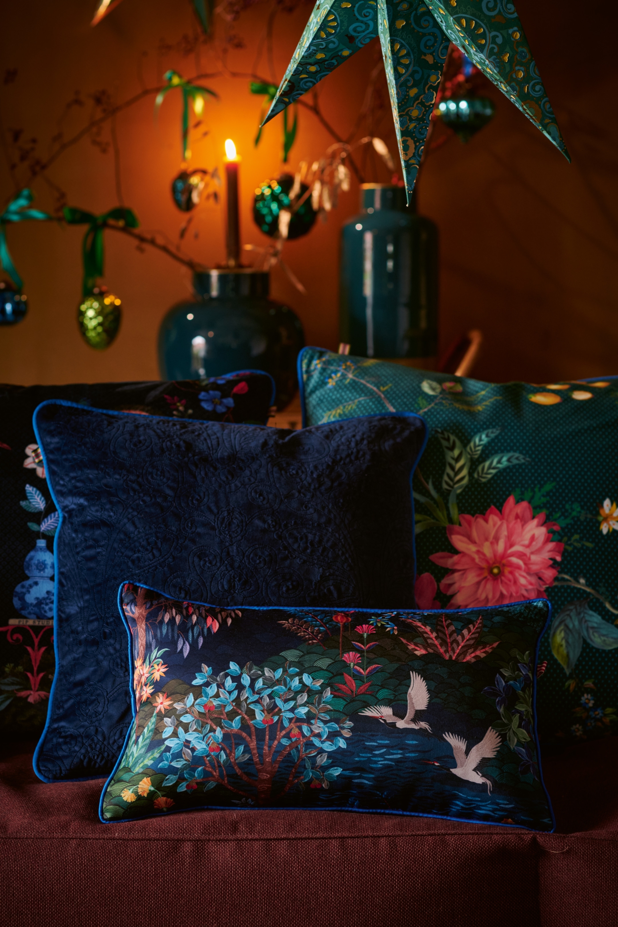 Pip Studio FW2021 Cushions Blue