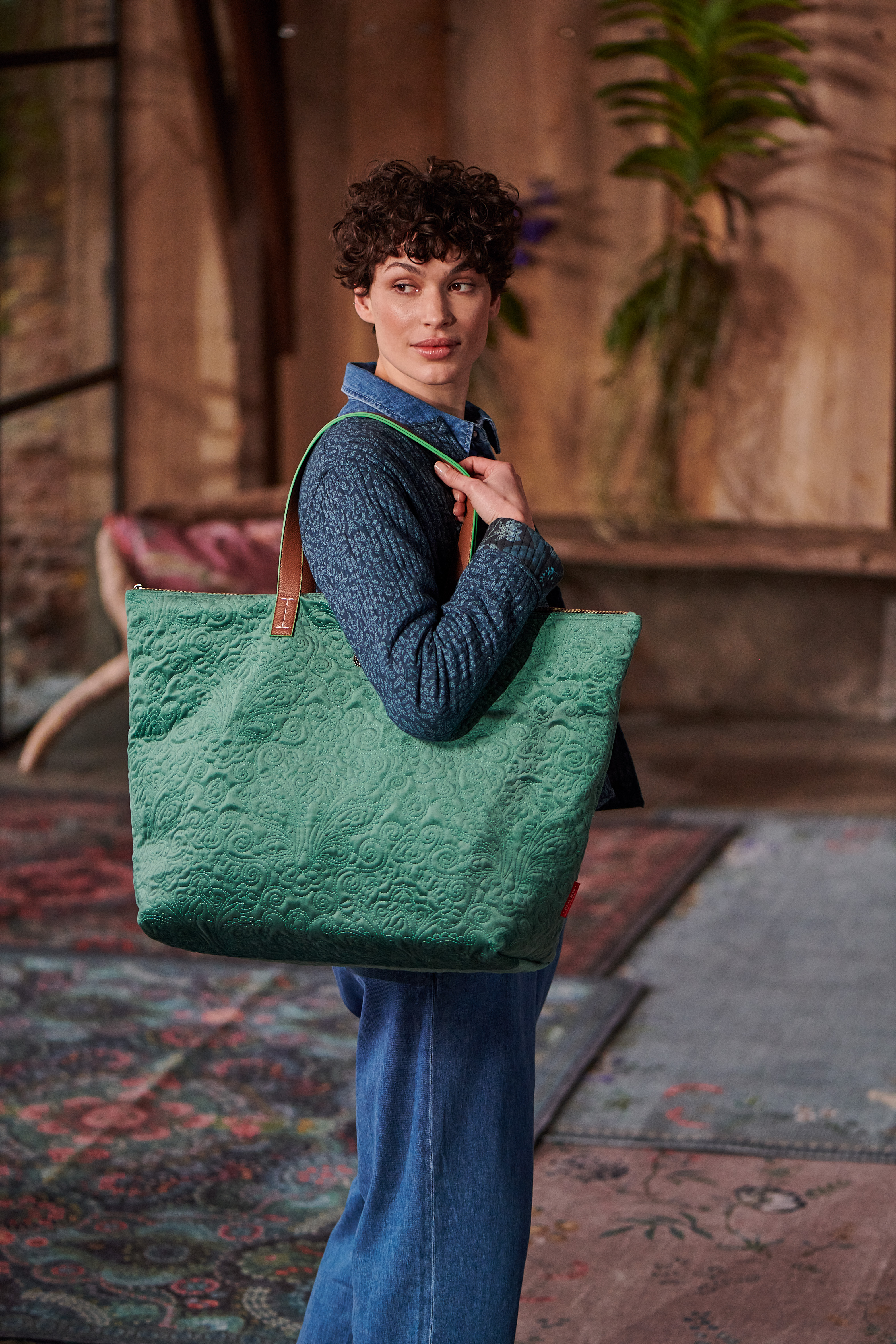 Pip Studio Bags Quiltey Days Green Bags 01