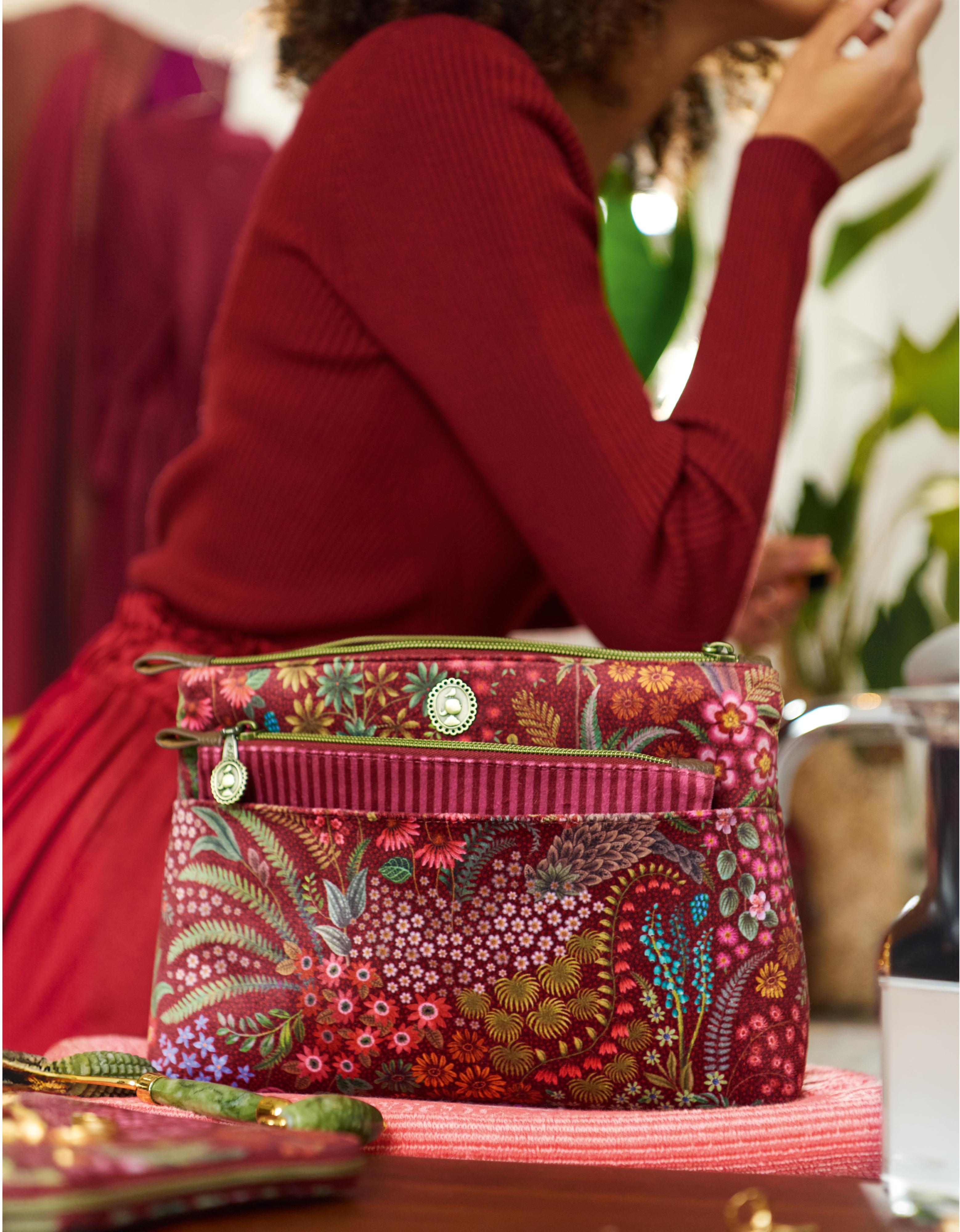 Pip Studio Cosmetic Bags FW2024 Querida Red 03